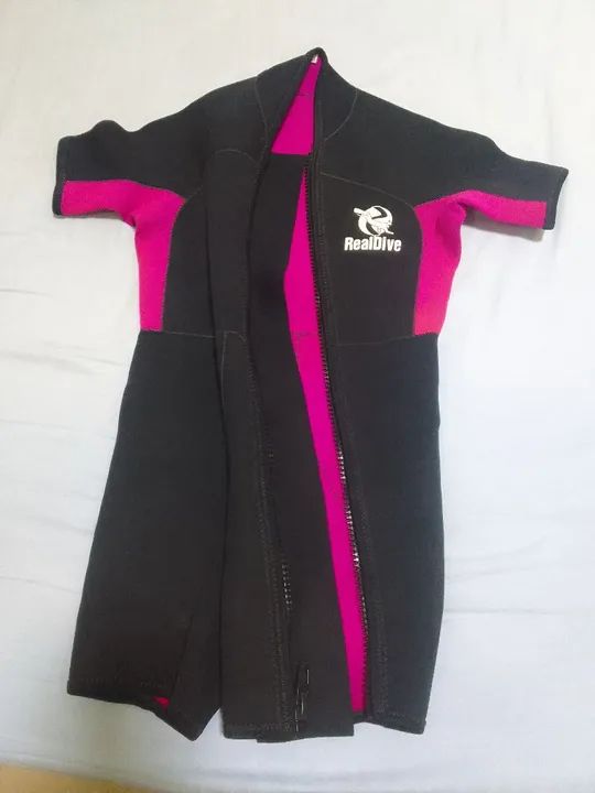 Macacão de mergulho RealDive tamanho P - Foto 2