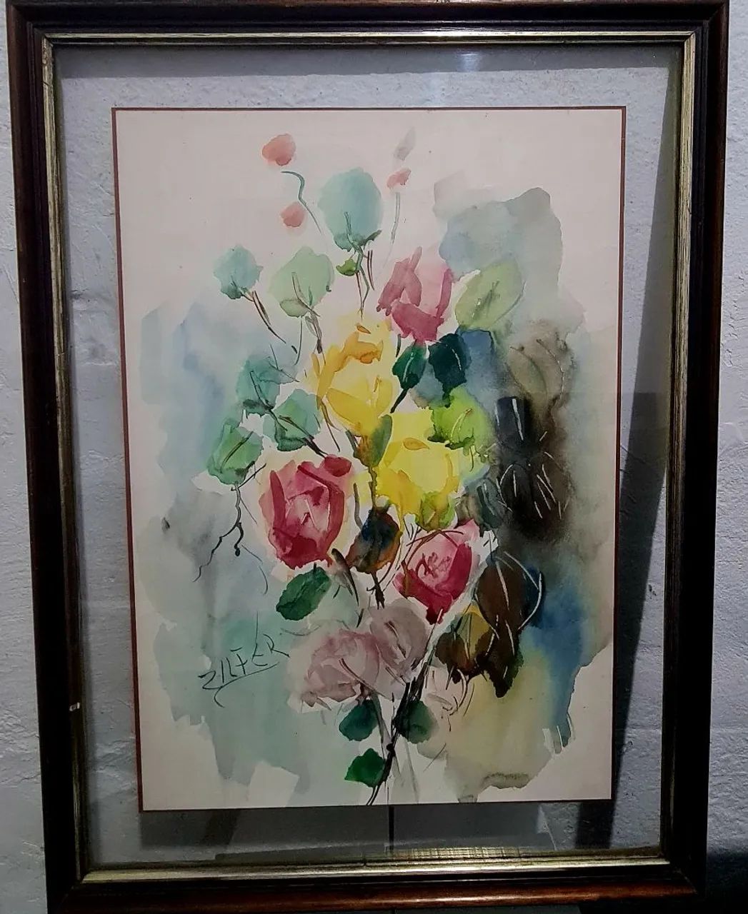 Aquarela Floral ZILTER 59x44 - Foto 2