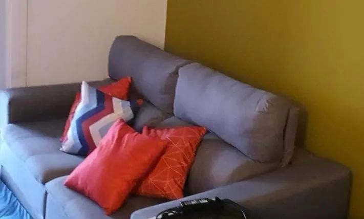 Sofá Retrátil e Reclinável 2 lugares cinza - Foto 3