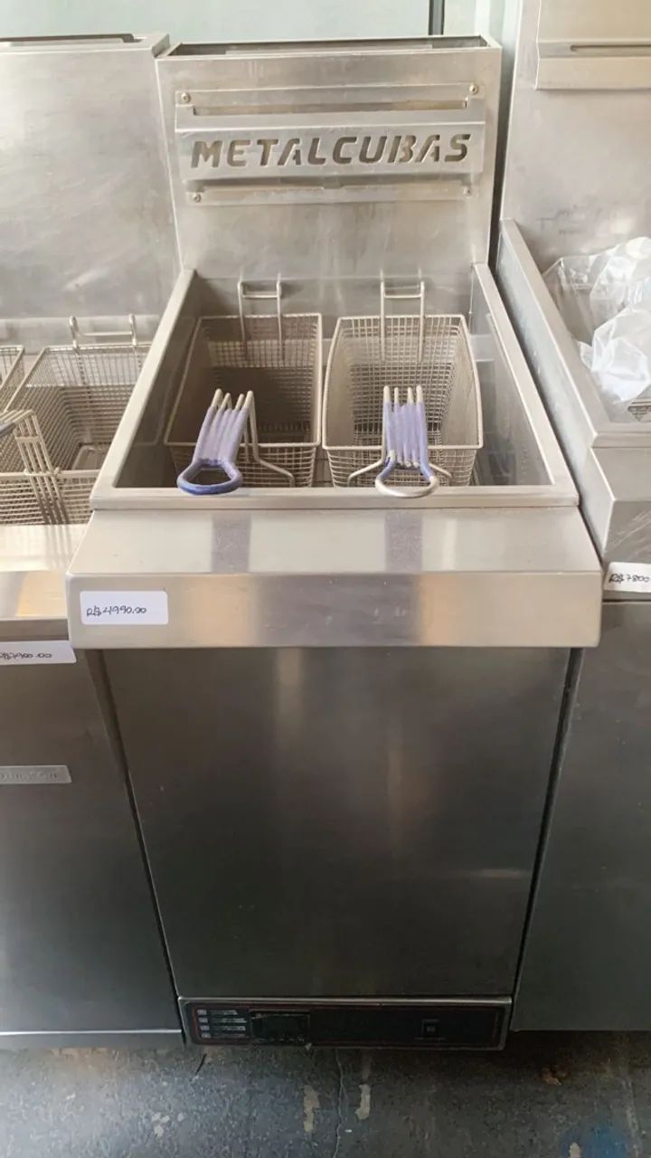 Fritadeira a Gás MetalCubas com 2 Cestos  - Foto 3