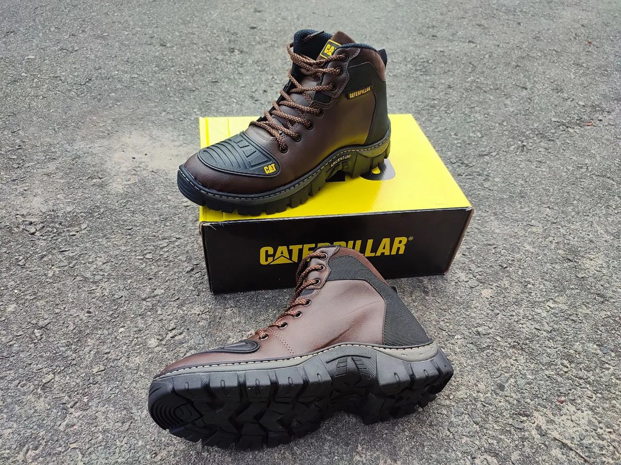 Bota Caterpillar Adventure l Marrom - Foto 2