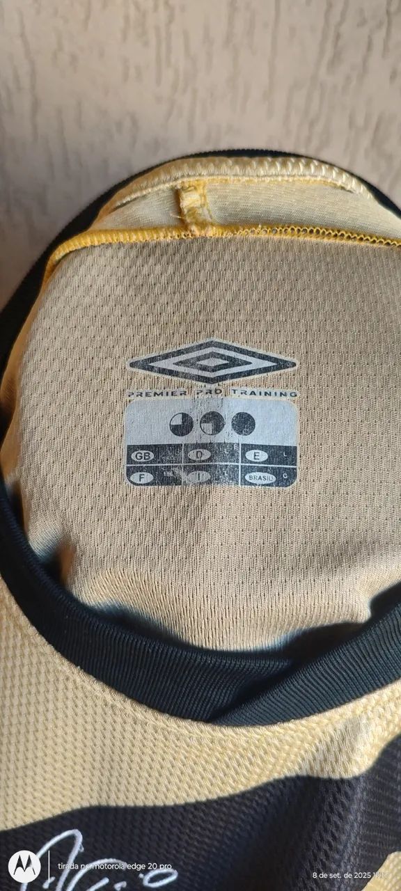 Camisa Goleiro Vasco da Gama Umbro 2004 Fábio Tam G - Foto 5