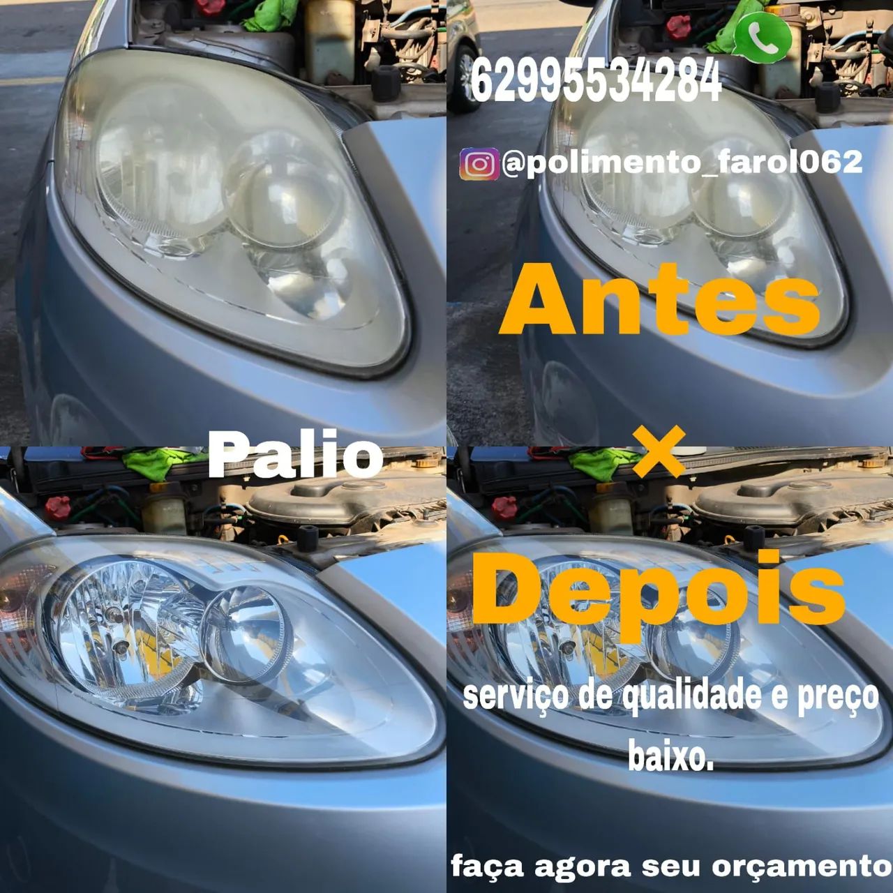 Polimento de farol  - Foto 3