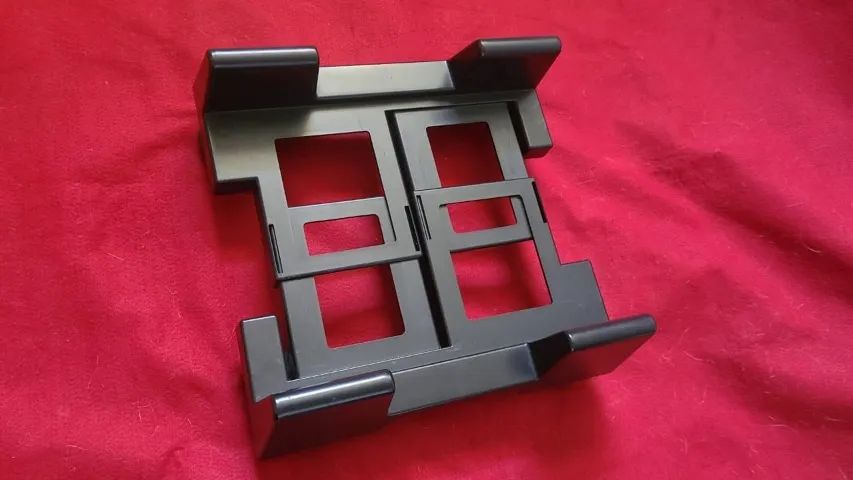 Suporte plástico regulável para CPU com rodinhas - Foto 3