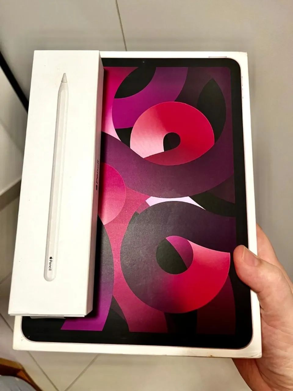 iPad Air 5ª Geração Pink + Apple Pencil 2 - Tablets e E-Readers