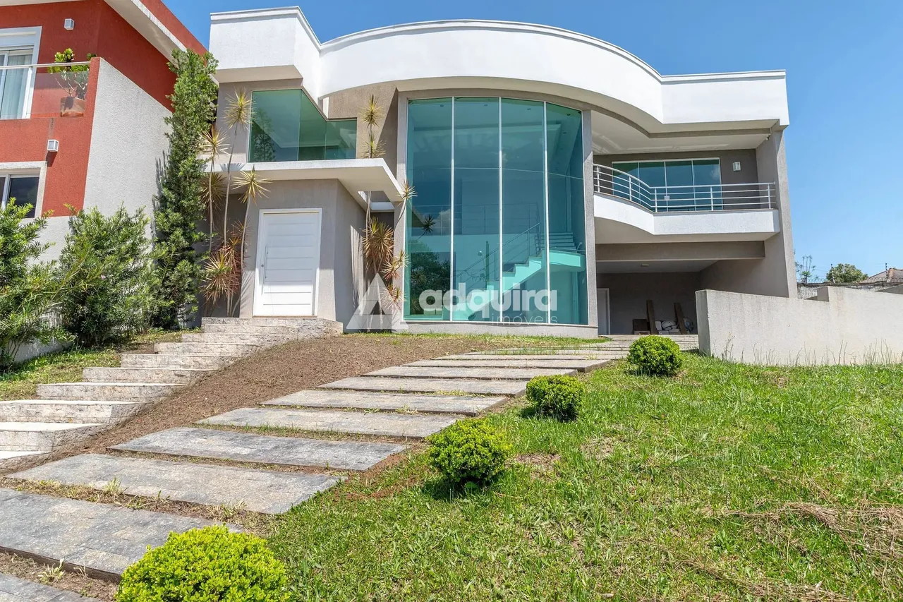 Casa para Venda 3 Quartos, 3 Suites, 2 Vagas, Jardim Carvalho, Ponta Grossa - PR
