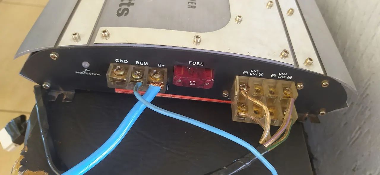 Caixa de som completa 2 rex 300 RMS+ cornetas 1 twitter  - Foto 4