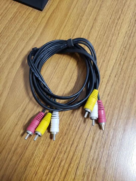 Cabo RCA para áudio e vídeo