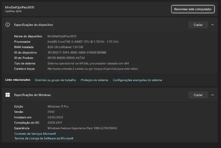 Computador Dell Optiplex 3070  - Foto 4