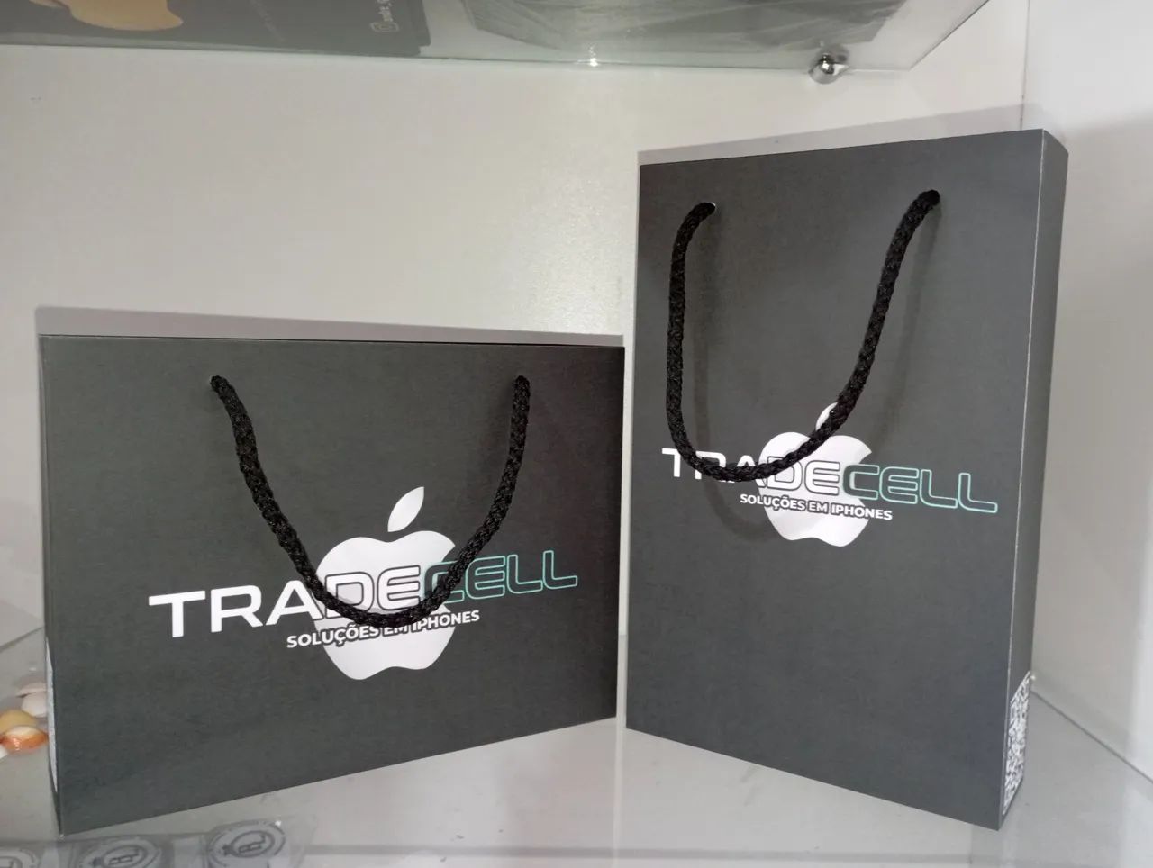 Sacolas de Papel Personalizadas para Loja de Celulares - Foto 3