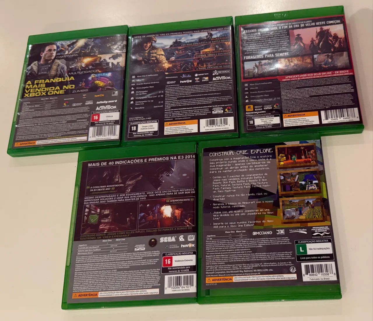 Jogos Xbox one ( 5 jogos )  - Foto 4