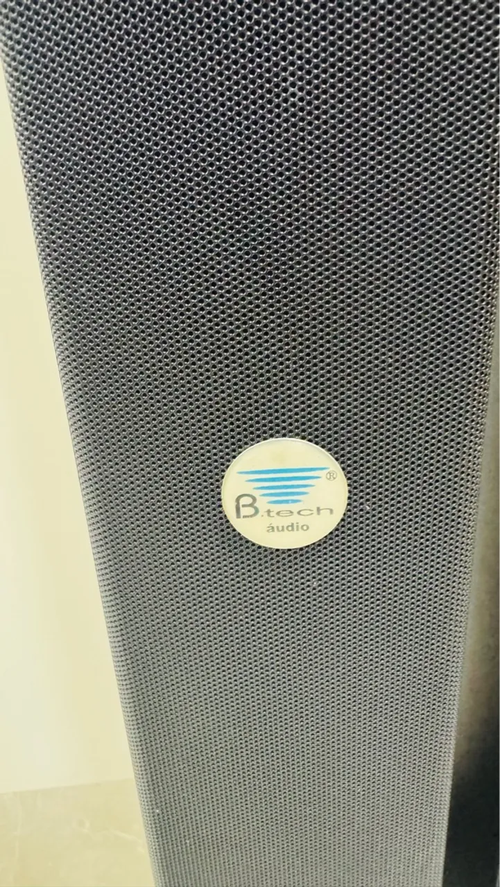 Par de caixas torre B.tech  600w 