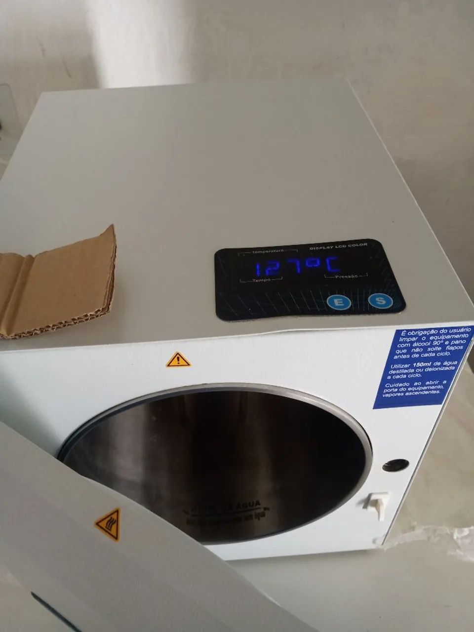 Autoclave para esterilização de materiais