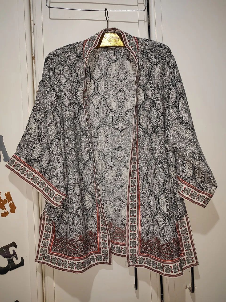 Kimono Estampado Feminino - Foto 5
