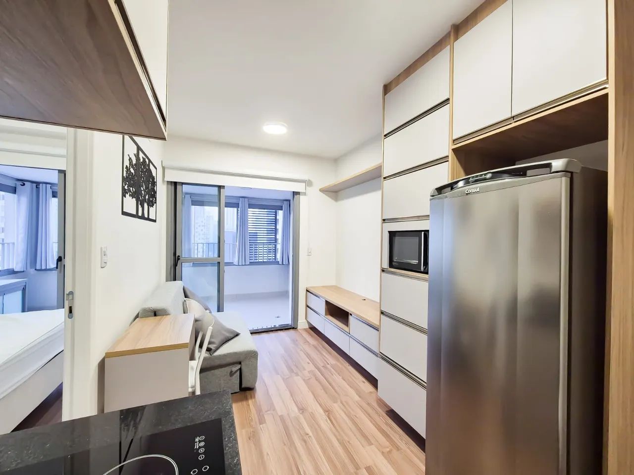 Apartamento Mobiliado para Alugar no Brooklin  1 Suíte, 1 Vaga de Garagem e Lazer Completo - Foto 2