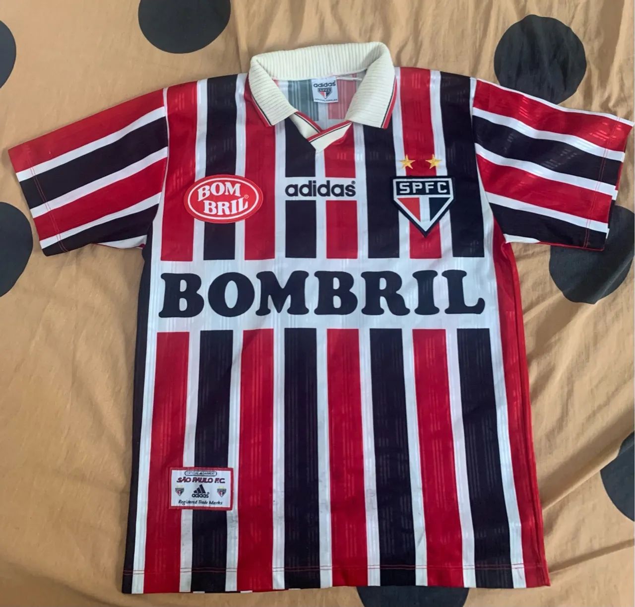 Camisa São Paulo Bombril Adidas Retrô Roupas Jardim Rosemary