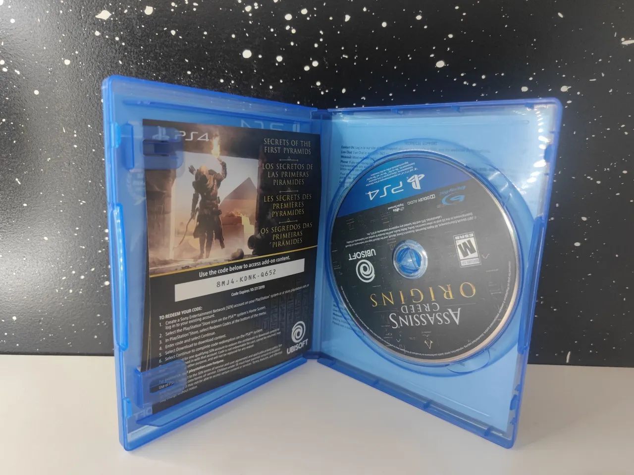 Jogo assassins Creed origins de ps4 - Foto 2