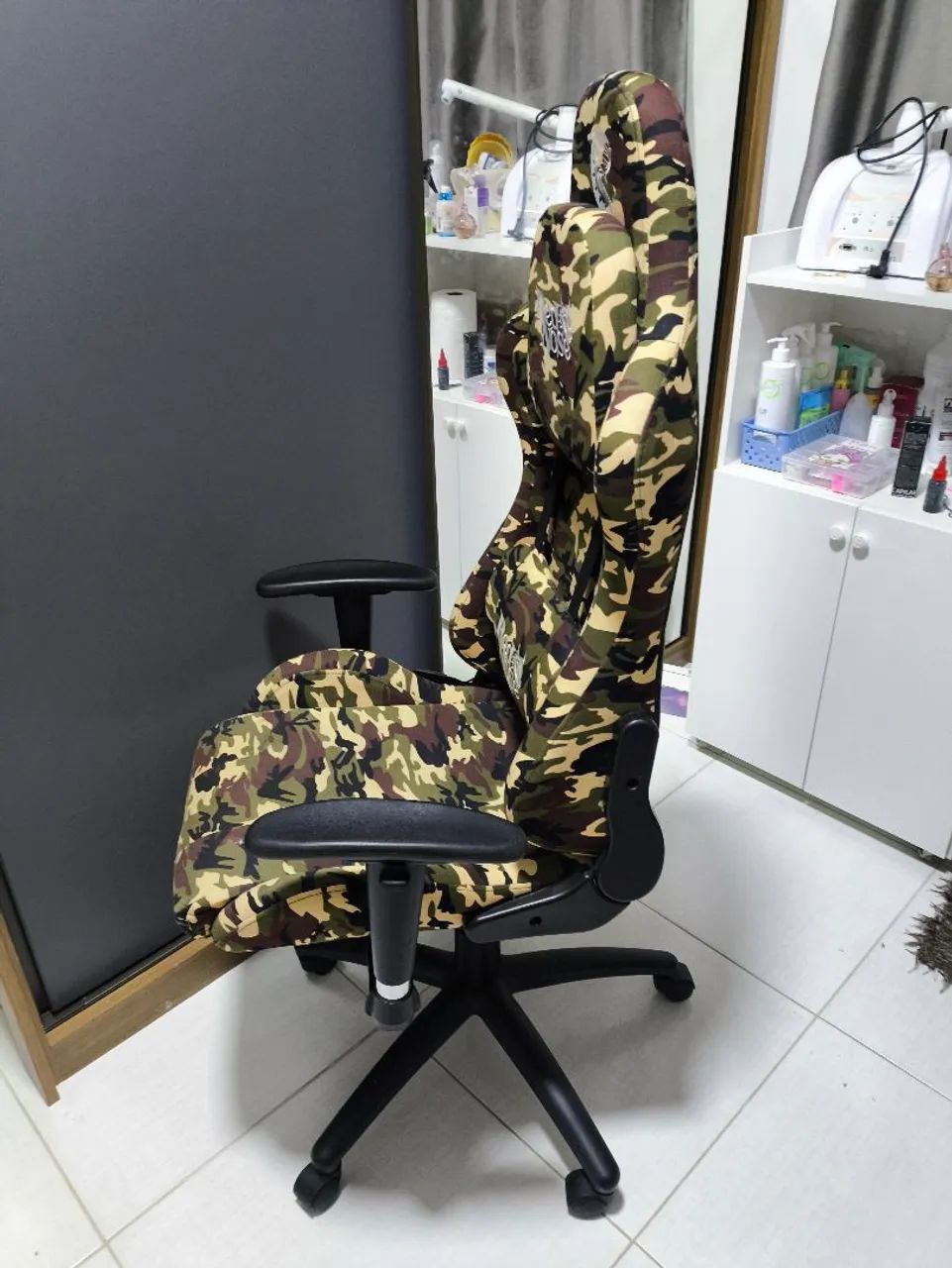 Cadeira Gamer Red Nose Camuflada - Foto 3