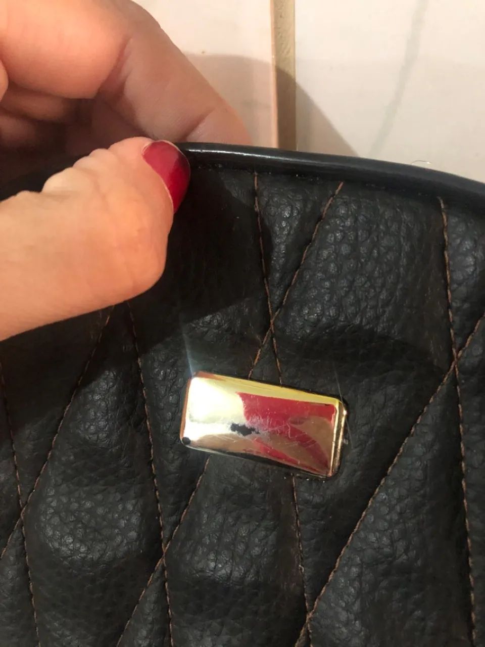 Bolsa oval com duas divisorias  - Foto 4
