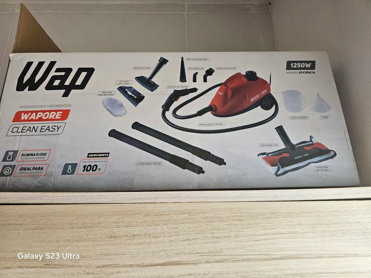 Wap Wapore Clean Easy - Vaporizador 1250W