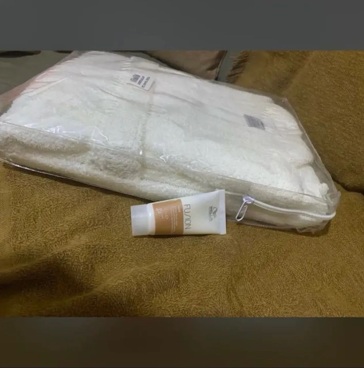 Roupão de Banho GG e Wella Fusion ou outra máscara a sua escolha miniatura  - Foto 2