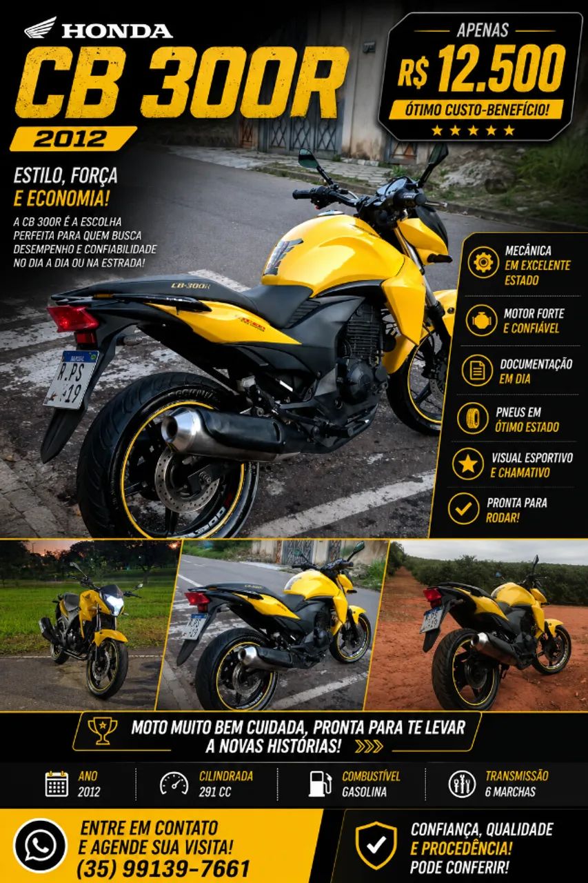 CB 300r 2012