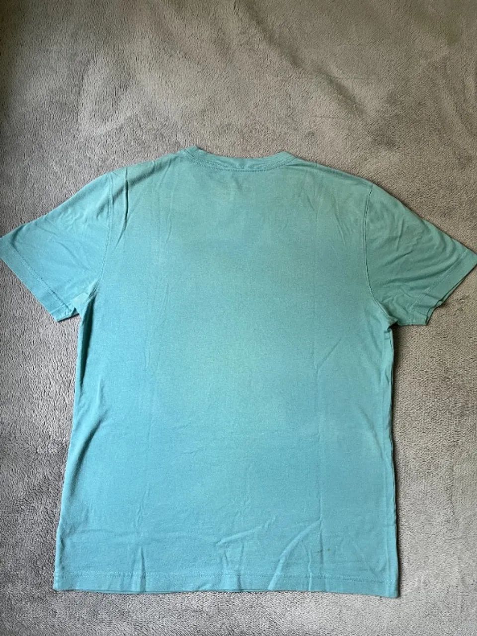 camiseta tommy hilfiger original azul claro - Foto 2