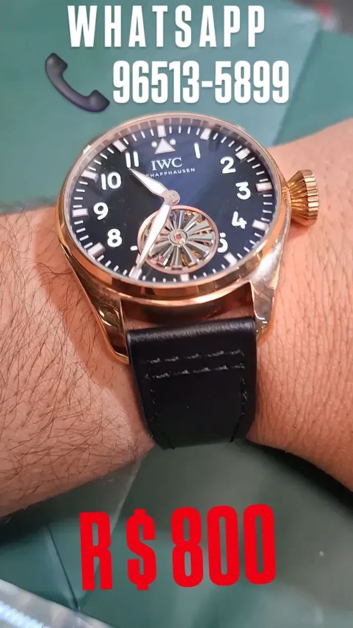 Relógio IWC SHAFFHAUSEN AUTOMÁTICO  - BIG  PILOT'S - Foto 3
