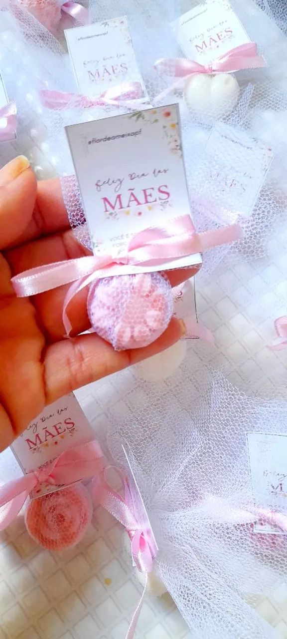 Lembrança rosas em sabonetes  - Foto 4