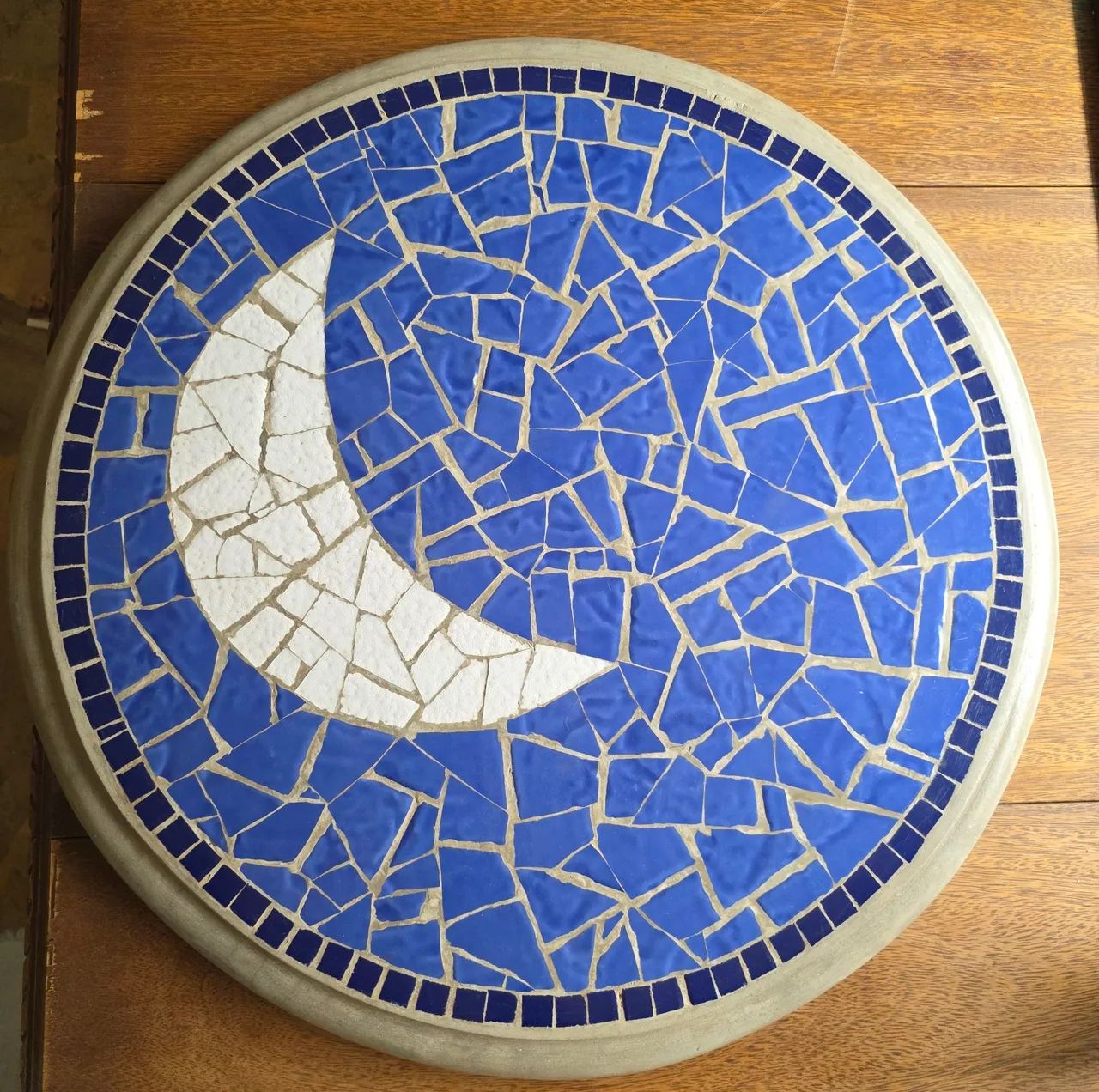 Tampo mesa em mosaico 