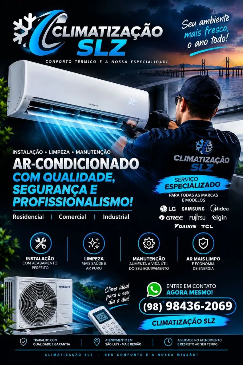 Estalaçao de ar condicionado 