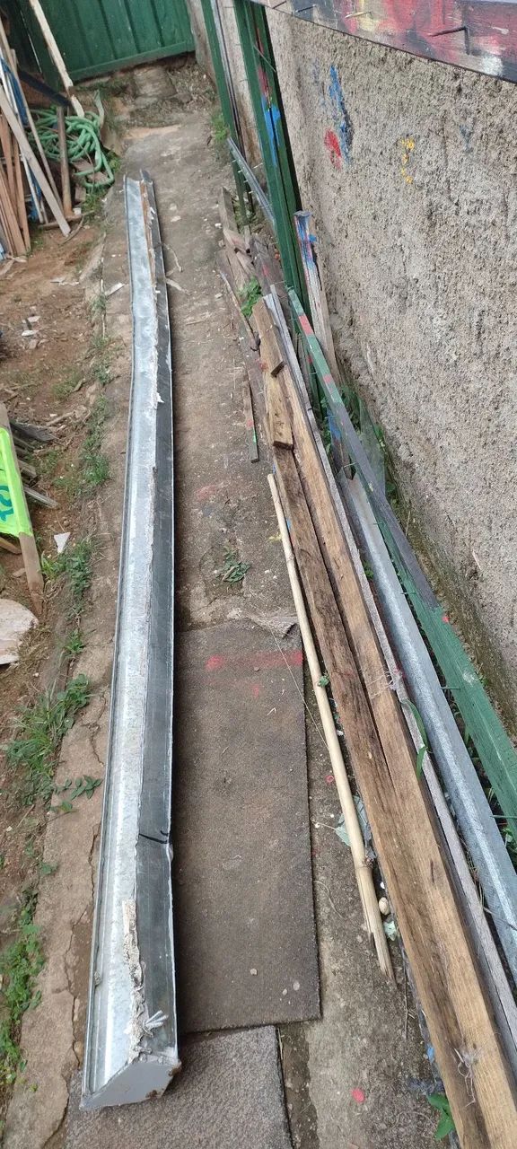 CALHA DE ZINCO 5,30 MTS  - Foto 3