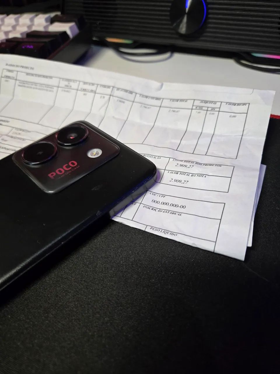 Xiaomi poco m7 pro 5g 12/512 com nf - Foto 2