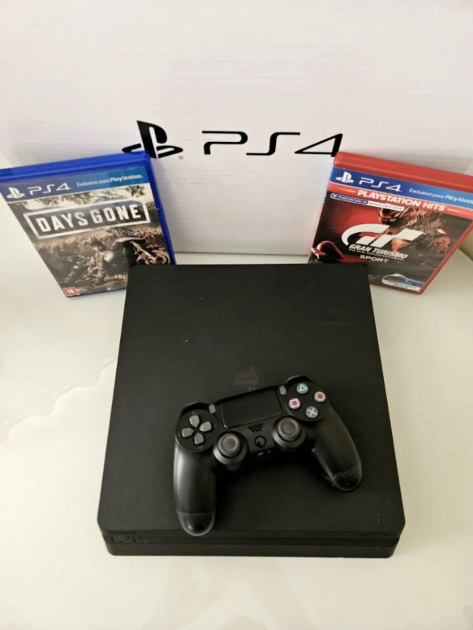 Ps4 slim 500 gb | Impecável  - Foto 4