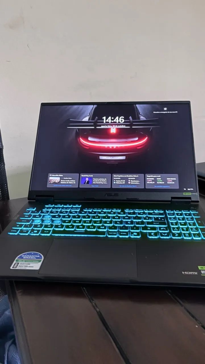 Notebook gamer 