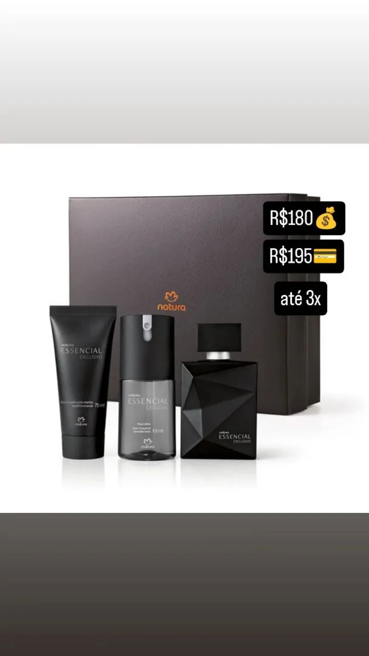 Kit Essencial Exclusivo e Clássico  Dia dos Pais 