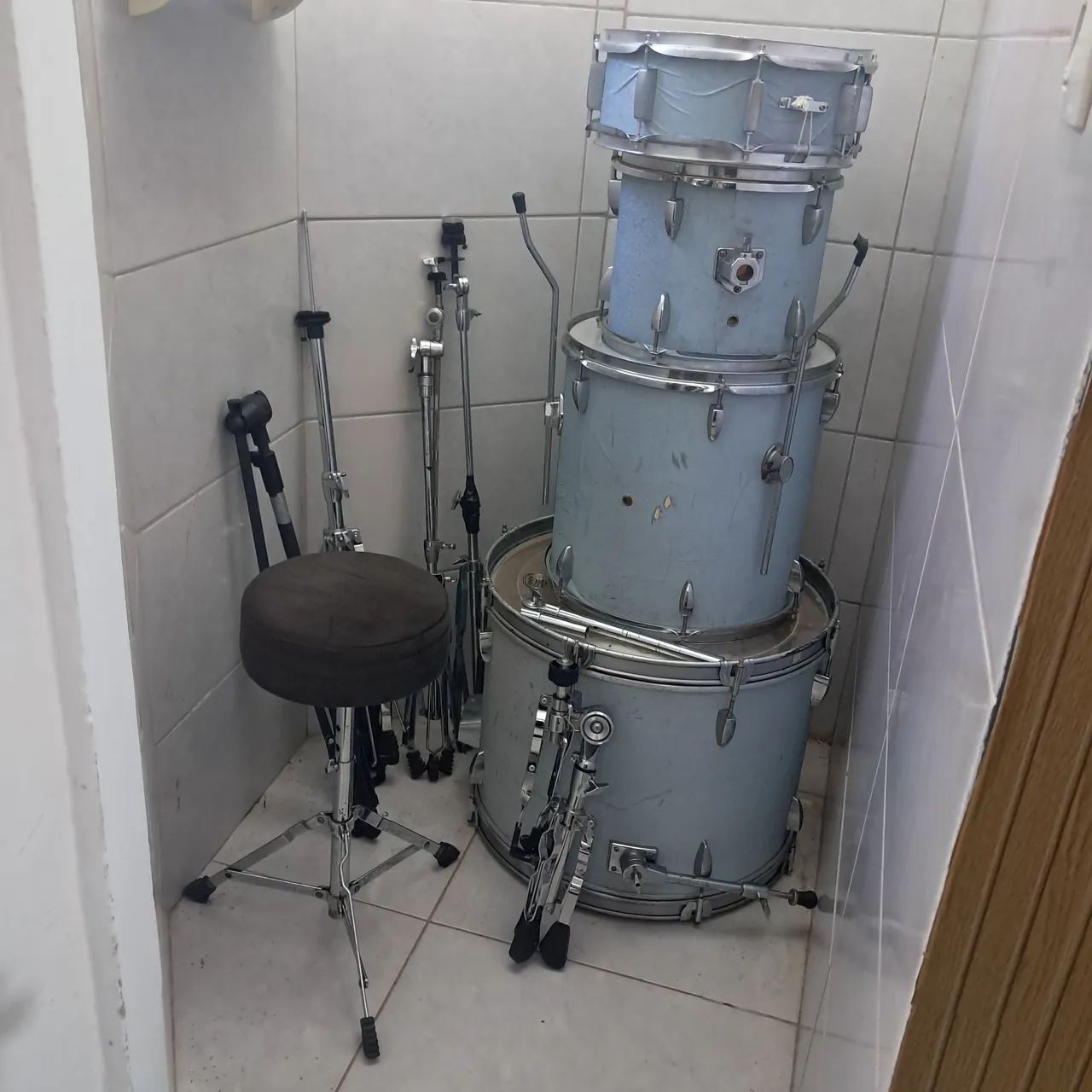 Bateria musical acústica 