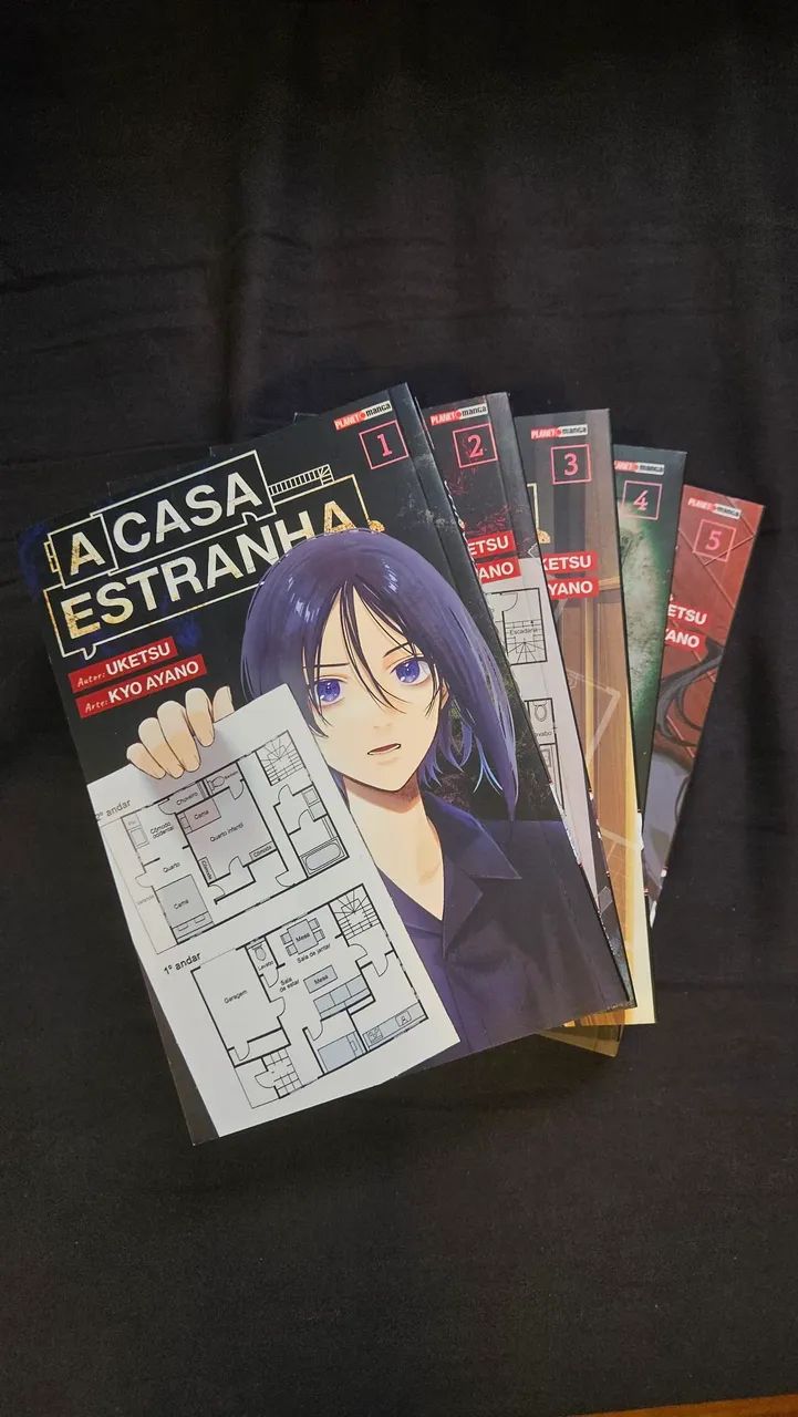 Manga A casa estranha completo 1 ao 5 - Foto 2