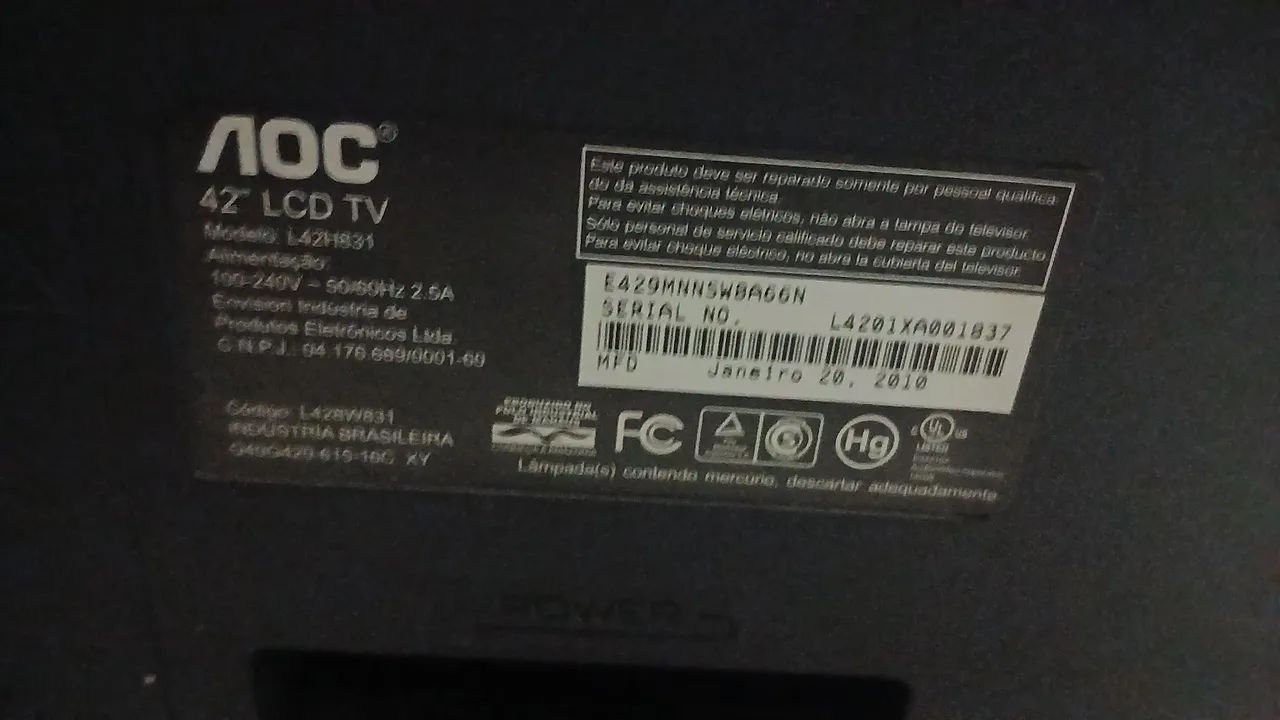 Tv LCD AOC  42 - Foto 2