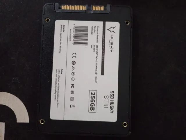 SSD e Memoria RAM de notebook