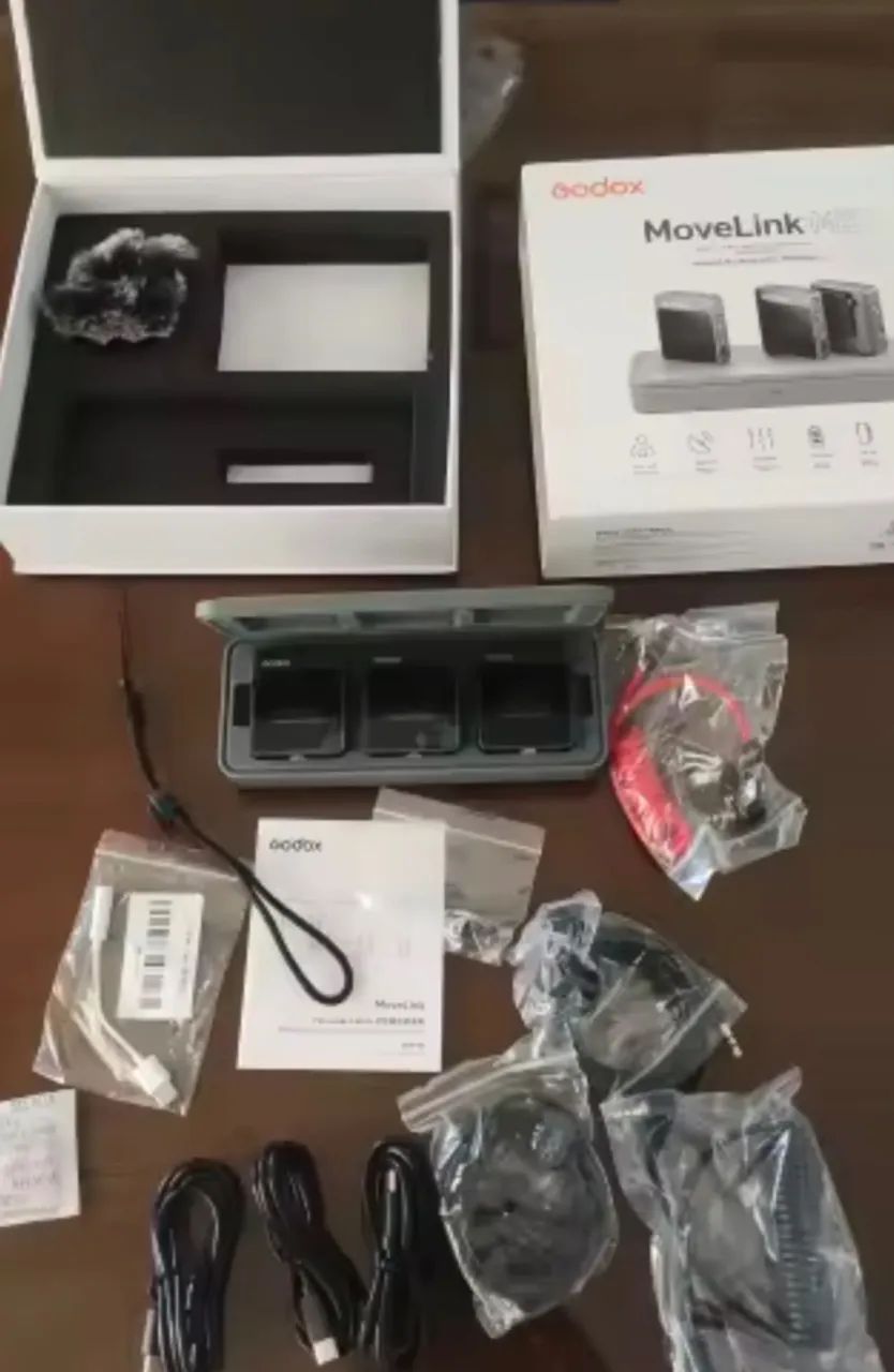 Microfone profissional Godox move link m2  - Foto 3