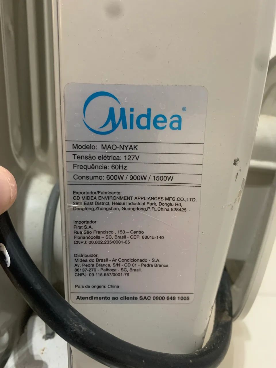 Aquecedor Elétrico a Óleo Midea 127V - Foto 4