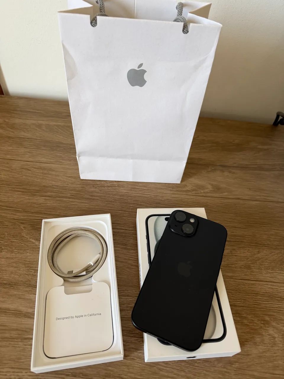 iPhone 15 128 gb Preto - Foto 2