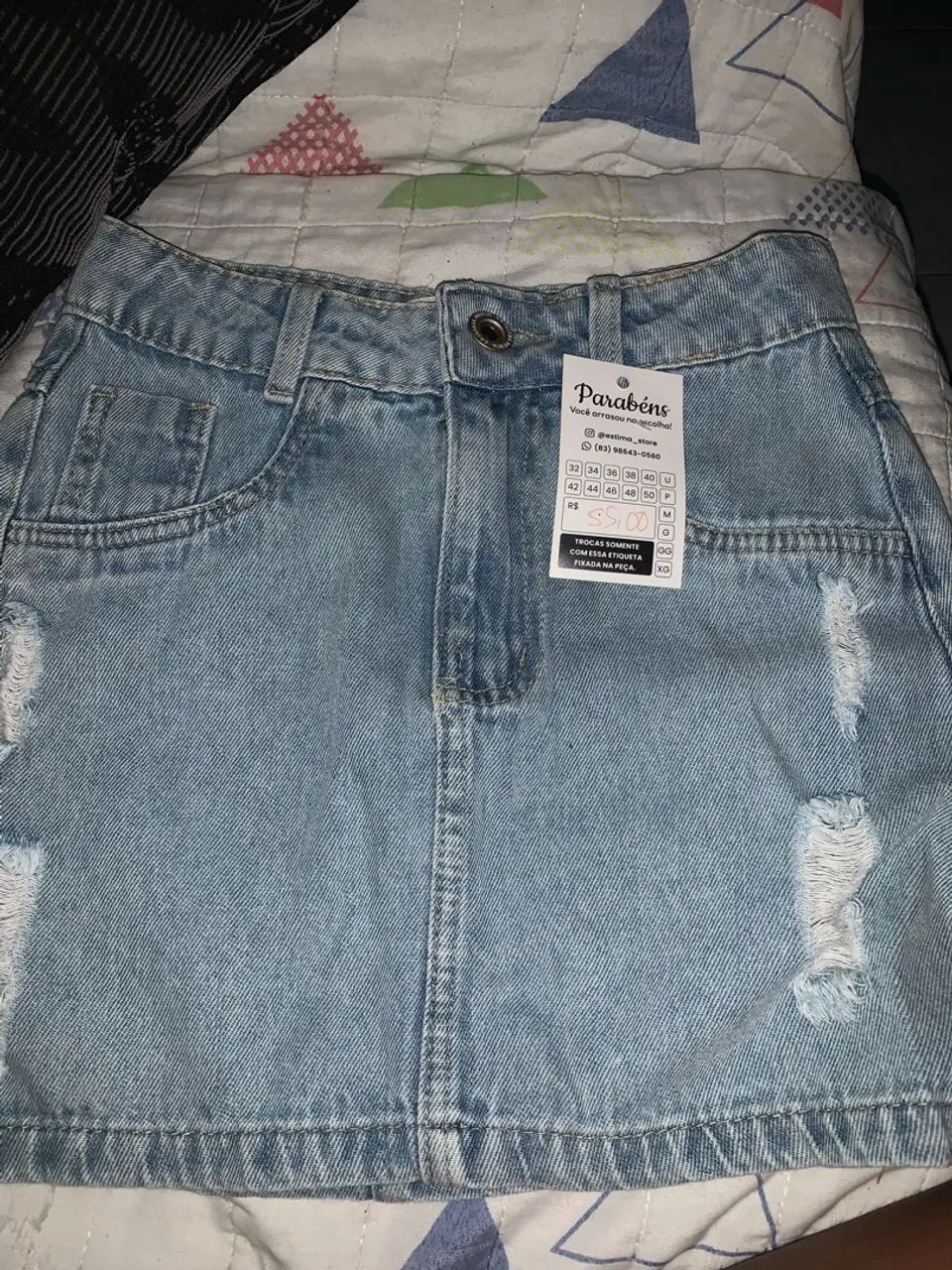 Vende-se saia jeans 