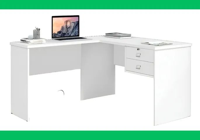 Mesa de Escritório em L - Foto 3