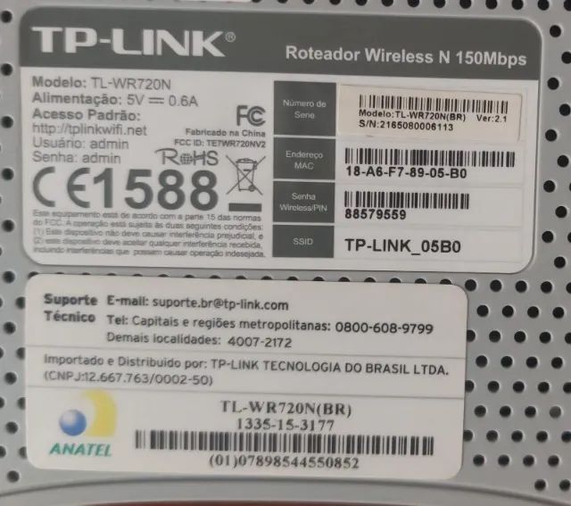 roteadores tp-link modelo TL-WR720N - Foto 4