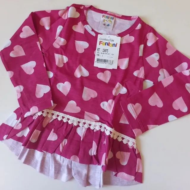 Camiseta tamanho 1 