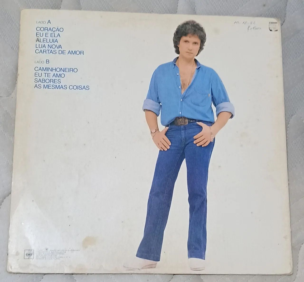 LP Roberto Carlos - 1984 - Caminhoneiro - CBS Original - Foto 2
