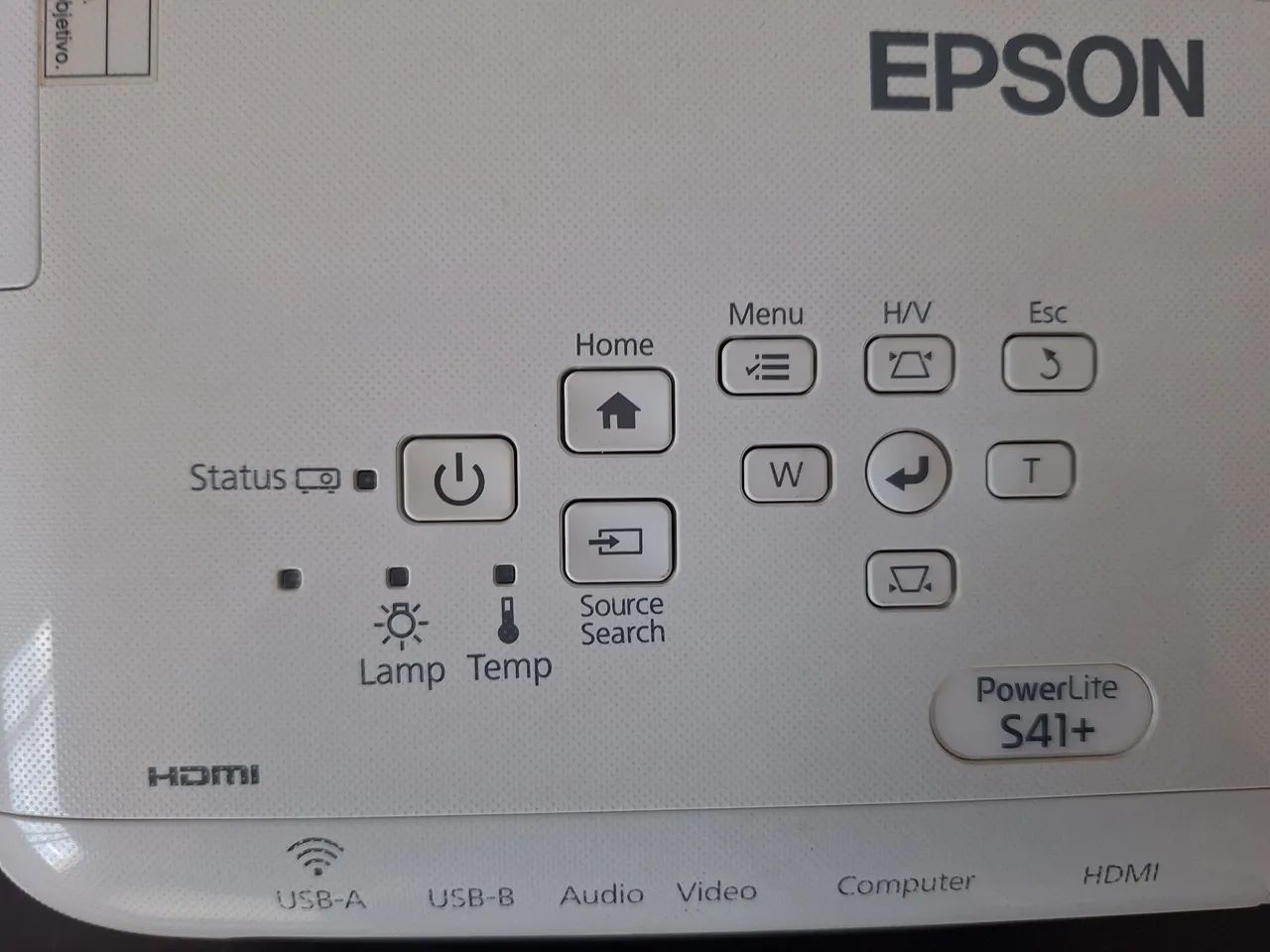 Projetor Epson PowerLite S41+ - Foto 5