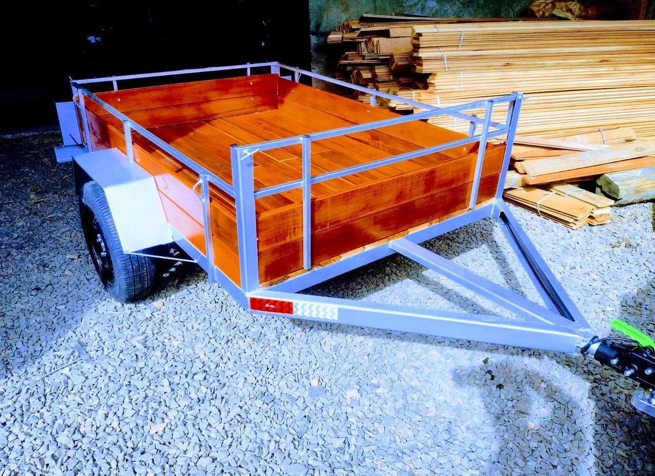 Carretinha e reboque  - Foto 4